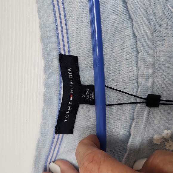Tommy Hilfiger 3/4 sleeve thin sweater size XL NWT - Picture 4 of 6